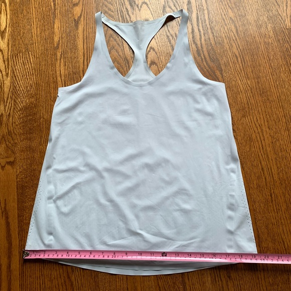 ADAY Dream Harder Racerback Tank, ‘Cloud’ off-white, size XS - Picture 8 of 11